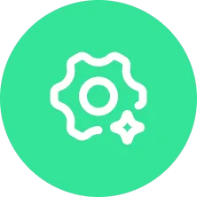 SMS API flexible integration icon — connect with CRM ERP and apps