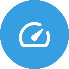 SMS speed and reliability icon — 99.9% uptime and global reach